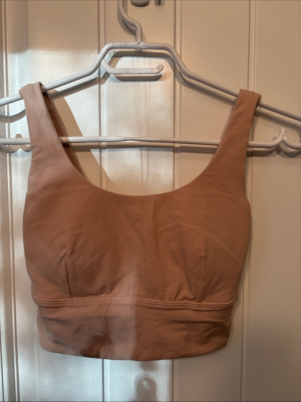 Lululemon comfort sports bra nude size 2